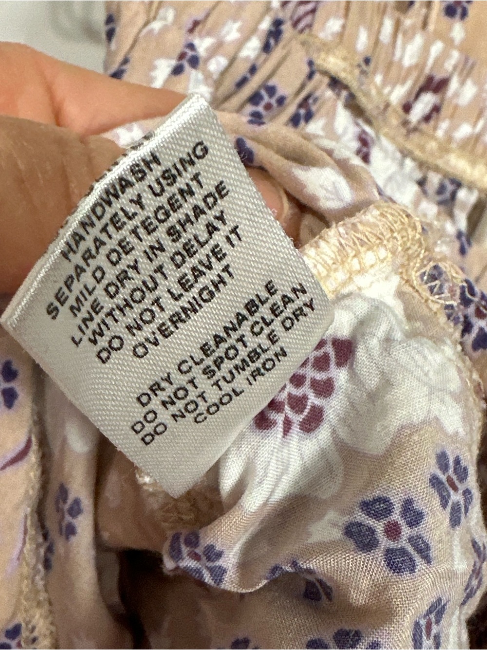 Natalie Martin Shorts Vintage Flowers Cream XS - Picture 5 of 10